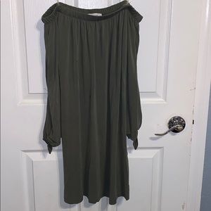 Olive Green Dress